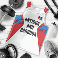 Antigua and Barbuda Flag Men Tank Top with National Coat of Arms - Wonder Print Shop