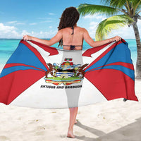 Antigua and Barbuda Flag Sarong with National Coat of Arms - Wonder Print Shop