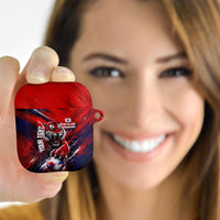 Personalized Taegeuk Warriors Korean Tiger Football AirPods Case South Korean Tiger Soccer Ball Flag