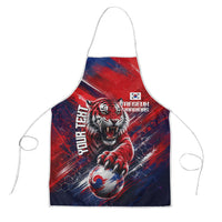 Personalized Taegeuk Warriors Korean Tiger Football Apron South Korean Tiger Soccer Ball Flag