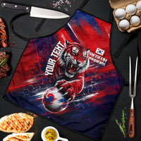 Personalized Taegeuk Warriors Korean Tiger Football Apron South Korean Tiger Soccer Ball Flag