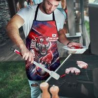 Personalized Taegeuk Warriors Korean Tiger Football Apron South Korean Tiger Soccer Ball Flag