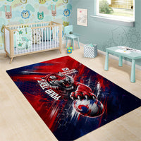 Personalized Taegeuk Warriors Korean Tiger Football Area Rug South Korean Tiger Soccer Ball Flag