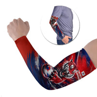 Personalized Taegeuk Warriors Korean Tiger Football Arm Sleeves South Korean Tiger Soccer Ball Flag