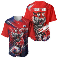 Personalized Taegeuk Warriors Korean Tiger Football Baseball Jersey South Korean Tiger Soccer Ball Flag