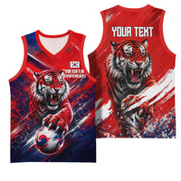 Personalized Taegeuk Warriors Korean Tiger Football Basketball Jersey South Korean Tiger Soccer Ball Flag