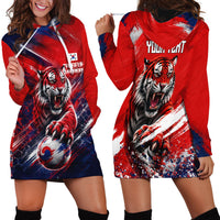 Personalized Taegeuk Warriors Korean Tiger Football Hoodie Dress South Korean Tiger Soccer Ball Flag