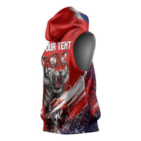 Personalized Taegeuk Warriors Korean Tiger Football Sleeveless Hoodie South Korean Tiger Soccer Ball Flag