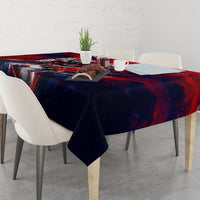 Personalized Taegeuk Warriors Korean Tiger Football Tablecloth South Korean Tiger Soccer Ball Flag