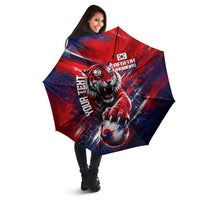 Personalized Taegeuk Warriors Korean Tiger Football Umbrella South Korean Tiger Soccer Ball Flag