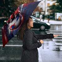 Personalized Taegeuk Warriors Korean Tiger Football Umbrella South Korean Tiger Soccer Ball Flag