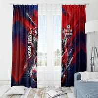 Personalized Taegeuk Warriors Korean Tiger Football Window Curtain South Korean Tiger Soccer Ball Flag