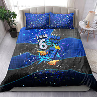 7th Birthday Boys Bedding Set I was 6 Now Im 7 Gaming And Tech Theme