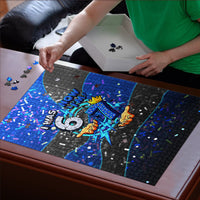 7th Birthday Boys Puzzle I was 6 Now Im 7 Gaming And Tech Theme