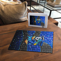 7th Birthday Boys Puzzle I was 6 Now Im 7 Gaming And Tech Theme