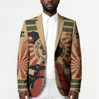 Black Panthers 761st Tank Battalion Blazer Come Out Fighting Retro Military