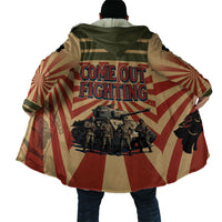 Black Panthers 761st Tank Battalion Cloak Come Out Fighting Retro Military