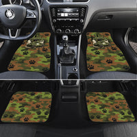 761st Tank Battalion African American Car Mats Black Panthers Cartoon Mascot - Military History Camouflage Paw