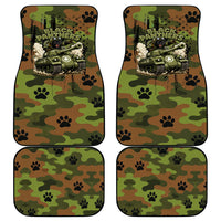 761st Tank Battalion African American Car Mats Black Panthers Cartoon Mascot - Military History Camouflage Paw
