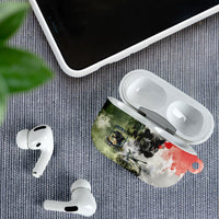 761st Tank Battalion AirPods Case Black Panthers - Come Out Fighting - Military Watercolor