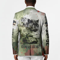 761st Tank Battalion Blazer Black Panthers - Come Out Fighting - Military Watercolor