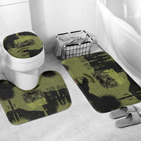 761st Tank Battalion Original Black Panthers Bathroom Set Come Out Fighting - Sherman Tank Military - Distressed Scratch