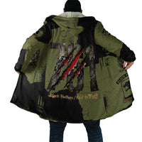 761st Tank Battalion Original Black Panthers Cloak Come Out Fighting - Sherman Tank Military - Distressed Scratch