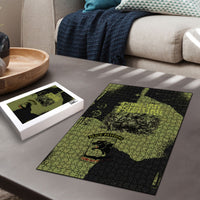 761st Tank Battalion Original Black Panthers Puzzle Come Out Fighting - Sherman Tank Military - Distressed Scratch