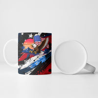 4th Of July WTF Is A Kilometer Patriotic Eagle Ceramic Mug American Flag George Washington