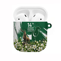 Pakistan Independence Day August 14 AirPods Case Patriotic Markhor Heritage Landmarks And Jasmine