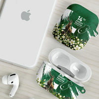 Pakistan Independence Day August 14 AirPods Case Patriotic Markhor Heritage Landmarks And Jasmine