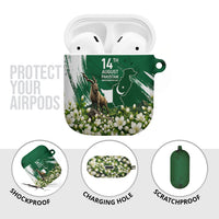 Pakistan Independence Day August 14 AirPods Case Patriotic Markhor Heritage Landmarks And Jasmine