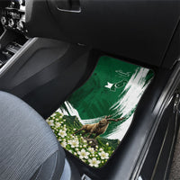 Pakistan Independence Day August 14 Car Mats Patriotic Markhor Heritage Landmarks And Jasmine