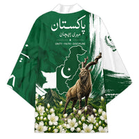 Pakistan Independence Day August 14 Kimono Patriotic Markhor Heritage Landmarks And Jasmine