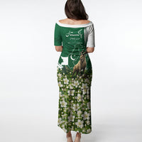 Pakistan Independence Day August 14 Puletasi Patriotic Markhor Heritage Landmarks And Jasmine