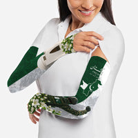 Pakistan Independence Day Arm Sleeves Patriotic Soldier Heritage Landmarks And Jasmine