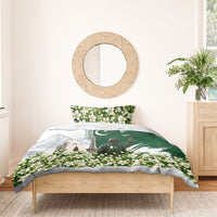 Pakistan Independence Day Bedding Set Patriotic Soldier Heritage Landmarks And Jasmine