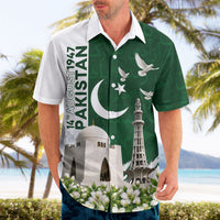 Pakistan Independence Day Hawaiian Shirt Patriotic Soldier Heritage Landmarks And Jasmine