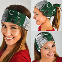 Pakistan Independence Day Neck Gaiter Patriotic Soldier Heritage Landmarks And Jasmine