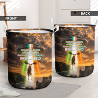 Ireland UFO Laundry Basket Irish Landscape Answer The Call