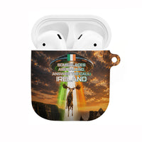 Ireland UFO AirPods Case Irish Landscape Answer The Call
