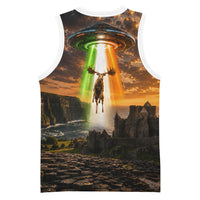 Ireland UFO Basketball Jersey Irish Landscape Answer The Call