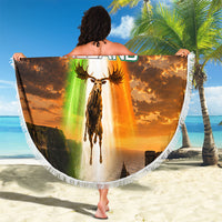 Ireland UFO Beach Blanket Irish Landscape Answer The Call