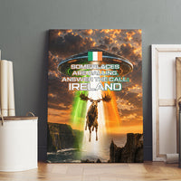 Ireland UFO Canvas Wall Art Irish Landscape Answer The Call