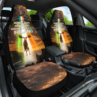 Ireland UFO Car Seat Cover Irish Landscape Answer The Call