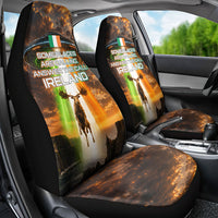 Ireland UFO Car Seat Cover Irish Landscape Answer The Call
