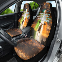 Ireland UFO Car Seat Cover Irish Landscape Answer The Call
