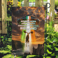 Ireland UFO Garden Flag Irish Landscape Answer The Call