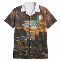 Ireland UFO Hawaiian Shirt Irish Landscape Answer The Call