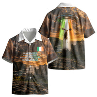 Ireland UFO Kid Hawaiian Shirt Irish Landscape Answer The Call